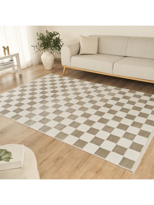Kaşmir Halı 7/24 Sahara Softline Elene Beige 80X300 cm