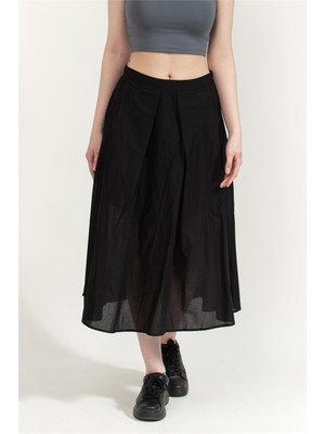 Dkny Voile Women's Skirt Black