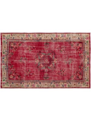 Apex Halı El Dokuması Vintage Yün-Pamuk Naturel Halı 18113 177 x 280 cm