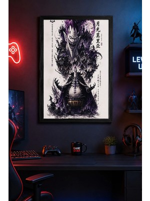 Charmbi Gekko Moriah Ahşap Çerçeveli Poster Hediyelik Duvar Tablosu Premium Baskı 15X21 | 21X30 | 30X42