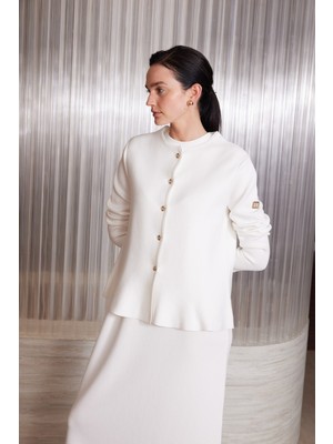 Missemramiss Misssemramiss 5432 Peplum Triko  Hırka