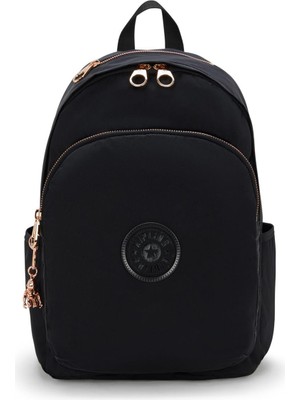 Kıplıng Kipling Delia Charm Women's Backpack Black