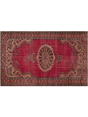 Apex Halı El Dokuması Vintage Yün-Pamuk Naturel Halı 28183 166 x 260 cm