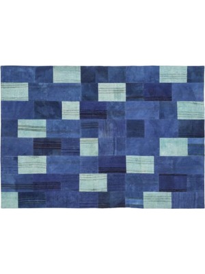 Apex Halı El Dokuması Patchwork Vintage Yün-Pamuk Renkli Halı 1120 160 x 230 cm