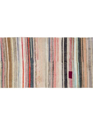 Apex Halı El Dokuması Vintage Çaput Halı 37276 151 x 280 cm