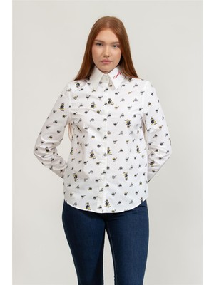 Karl Lagerfeld Women's Blouse Multicolor