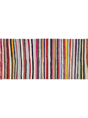 Apex Halı El Dokuması Vintage Çaput Halı 37233 160 x 342 cm