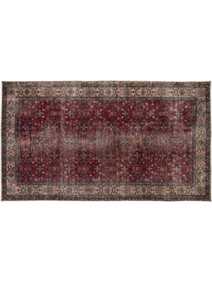 Apex Halı El Dokuması Vintage Yün-Pamuk Naturel Halı 14431 150 x 263 cm