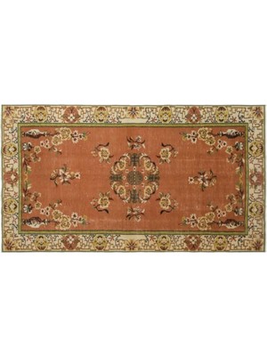 Apex Halı El Dokuması Vintage Yün-Pamuk Retro Halı 19585 176 x 308 cm