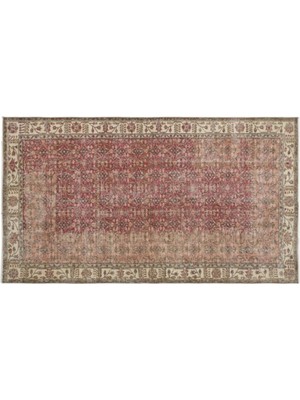 Apex Halı El Dokuması Vintage Yün-Pamuk Naturel Halı 18591 155 x 276 cm