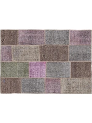 Apex Halı El Dokuması Patchwork Vintage Yün-Pamuk Renkli Halı 1163 160 x 230 cm