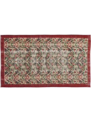 Apex Halı El Dokuması Vintage Yün-Pamuk Retro Halı 8219 163 x 285 cm