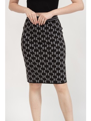 Karl Lagerfeld Women's Skirt Grey