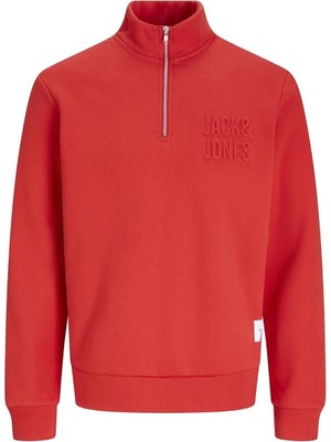 Jack & Jones  Erkek  Dik Yaka Sweatshirt