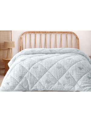 Merinos Fashion Yorgan 195X215 Ever Buz Mavi