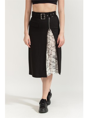 Karl Lagerfeld Women's Skirt Black