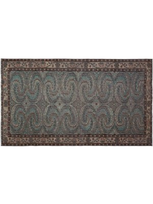 Apex Halı El Dokuması Vintage Yün-Pamuk Retro Halı 17968 154 x 270 cm