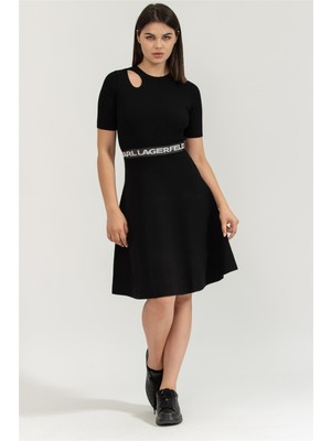 Karl Lagerfeld Women's Dress Black