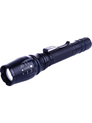 MiraLive Profesyonel Tx6 Şarjlı Zoomlu El Feneri  WT-241