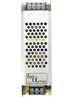 K2 KLD004 12,5A Iç Mekan Süper Slim LED Trafosu 12V 150W Şerit LED Trafo IP20 Güç Kaynağı
