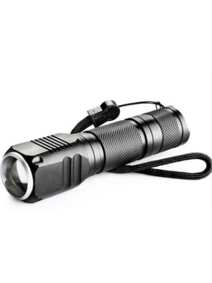 MiraLive F.b.ı F-82 T6 LED Zoomlu 2000 Lm Yüksek Işık Şarjlı El Feneri