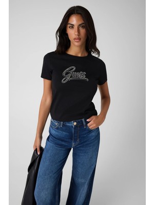 Guess Embro Kadın Regular Fit T-Shirt