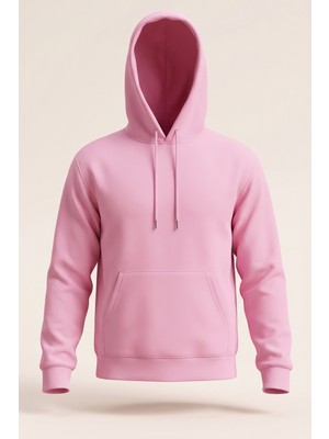 Crassi Kız Çocuk Sweatshirt Kapüşonlu Baskılı 3 Iplik Şardonlu Polarlı %100 Pamuk