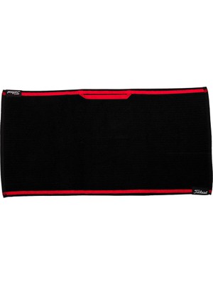 Titleist Golf Players Havlu Siyah TA9PLTWL-0 15,5 x 12 cm