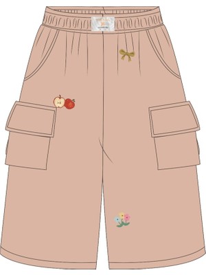 Miela Kids Tiny Stories Gabardin Kargo Bol Paça Pantolon - Somon