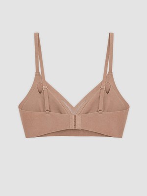 Lc Waikiki Yeni Sezon Pembe Balensiz Dolgusuz Lazer Kesim Sütyen