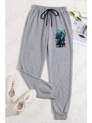 Zoka Wear Unisex Death Note Kira (Light Yagami) Baskılı Eşofman Altı