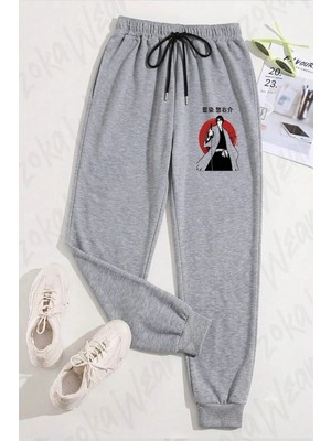 Zoka Wear Unisex Aizen V2 Anime Bleach Baskılı Eşofman Altı
