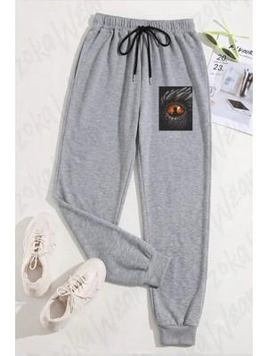 Zoka Wear Unisex Eye Targaryen House Of The Dragon Baskılı Eşofman Altı