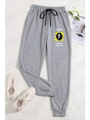 Zoka Wear Unisex Kino V11 Baskılı Eşofman Altı