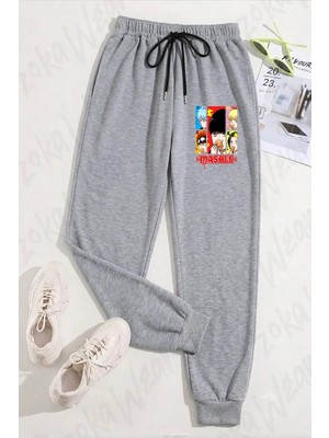 Zoka Wear Unisex Mashle Magic And Muscles Baskılı Eşofman Altı