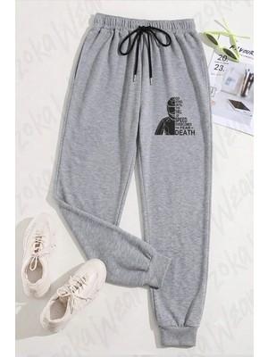 Zoka Wear Unisex Motorcu Motorsiklet Cool Baskılı Eşofman Altı