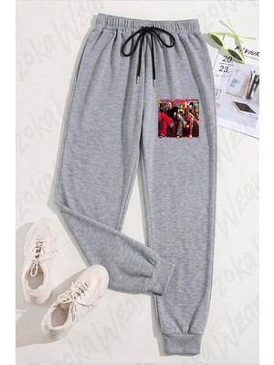 Zoka Wear Unisex Sakamoto Days Original Trio Baskılı Eşofman Altı
