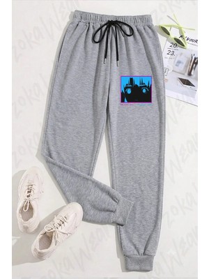 Zoka Wear Unisex Present Day Present Time Baskılı Eşofman Altı
