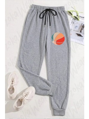 Zoka Wear Unisex Basketbol Retro Oyuncu Baskılı Eşofman Altı