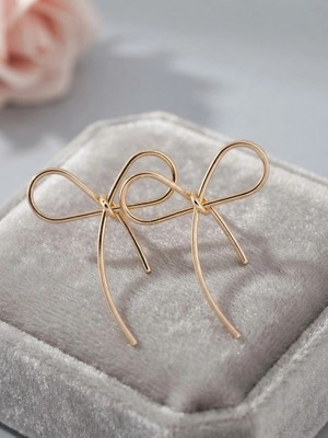 Valanti Art Gold Kurdele Figürlü Küpe