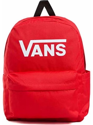 Vans Old Skool Print Backpack Kırmızı Sırt Çantası (VN000H50IZQ1)