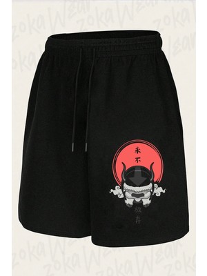 Zoka Wear Unisex Avatar The Last Airbender V2 Tasarım Baskılı Şort