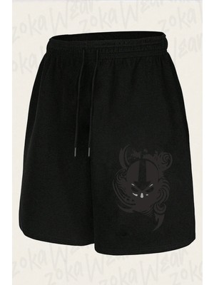 Zoka Wear Unisex Aang V2 Anime Avatar Tasarım Baskılı Şort