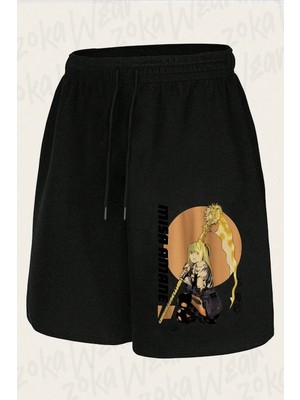 Zoka Wear Unisex Death Note Misa Amane Tasarım Baskılı Şort