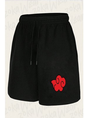 Zoka Wear Unisex Naruto Manga Uzumaki Tasarım Baskılı Şort