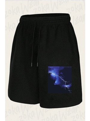 Zoka Wear Unisex Dire Straits V2 Tasarım Baskılı Şort