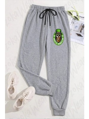 Zoka Wear Unisex Happy St. Patrick's Day Baskılı Eşofman Altı