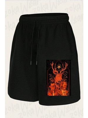 Zoka Wear Unisex One Day I Will Return To Your Side Disco Elysium Tasarım Baskılı Şort