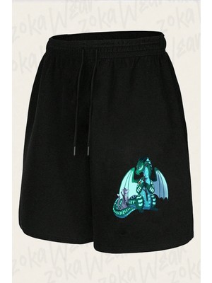 Zoka Wear Unisex Wings Of Fire Warriors Tasarım Baskılı Şort