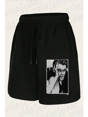 Zoka Wear Unisex Leonardo Dicaprio Tasarım Baskılı Şort